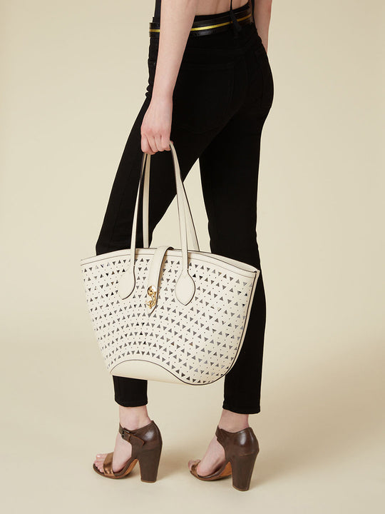 Sonoma Bag L_Perforated_Vanilla