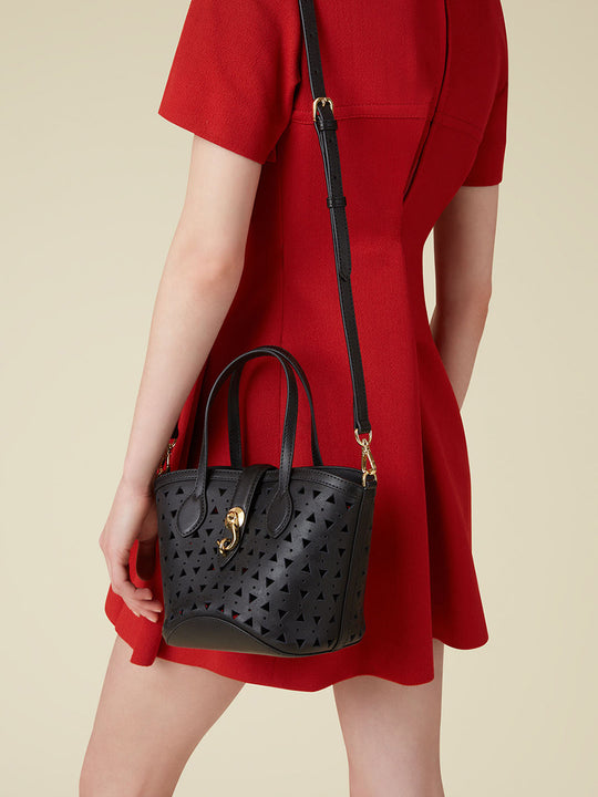 Sonoma Bag_Perforated_Black