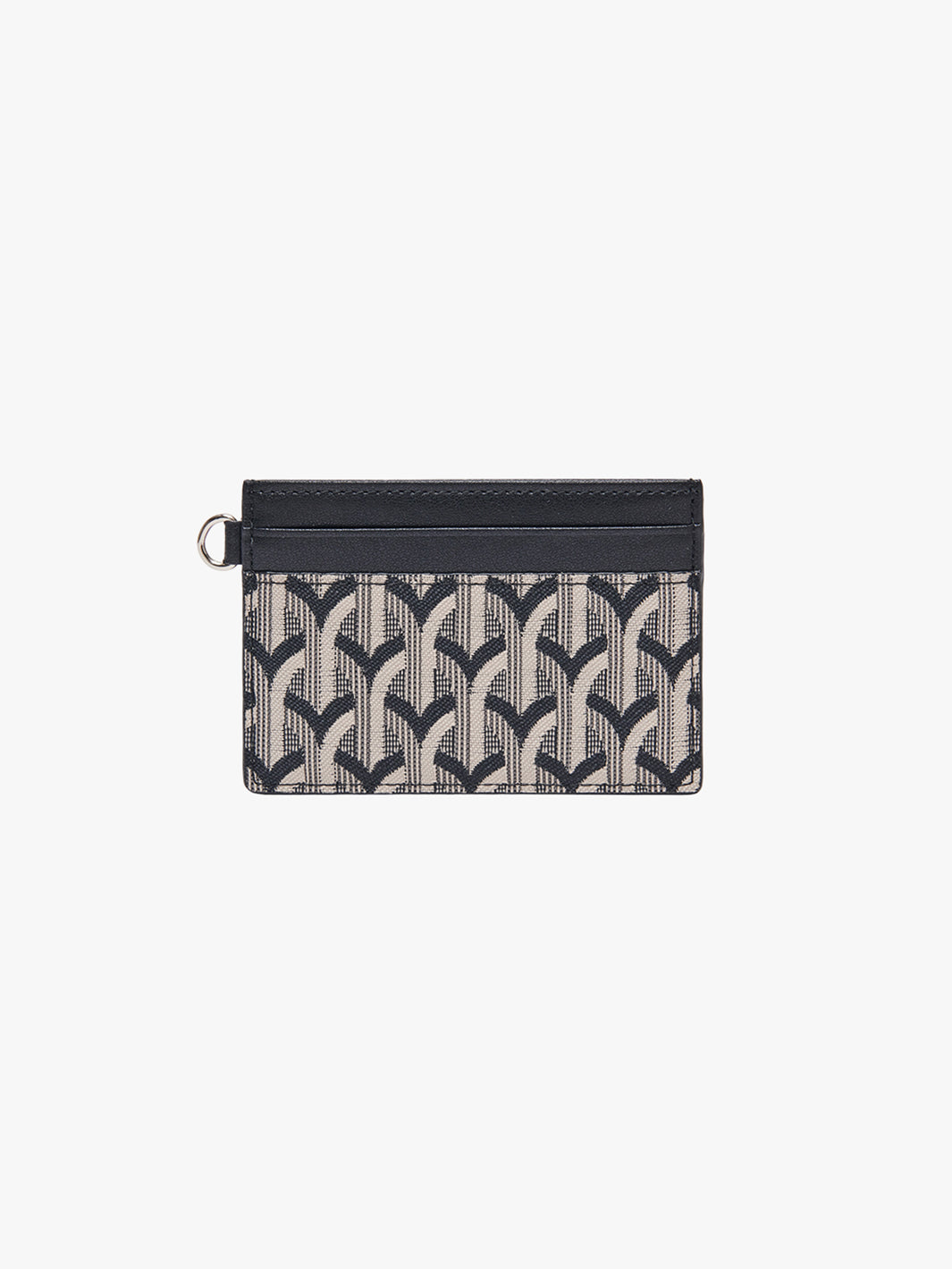 Anella Card Holder_Jacquard Black