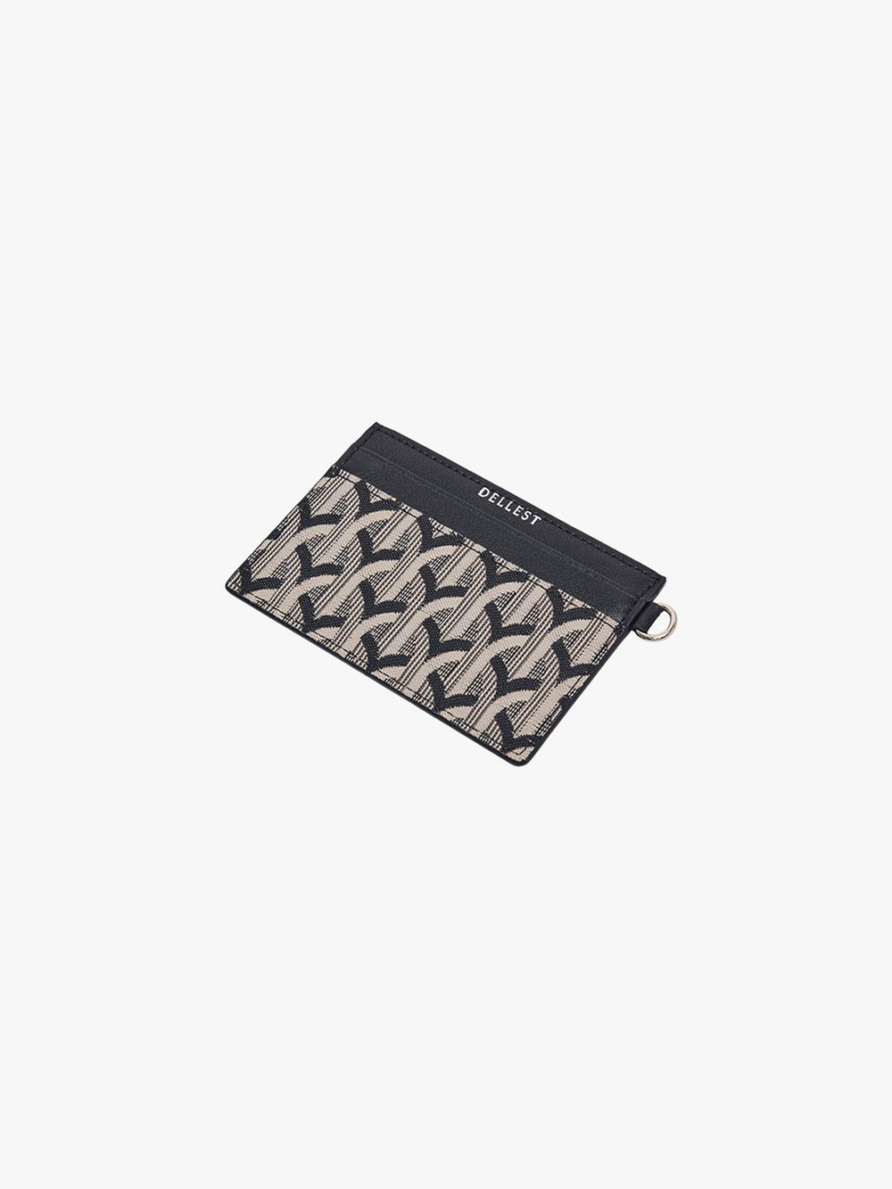 Anella Card Holder_Jacquard Black