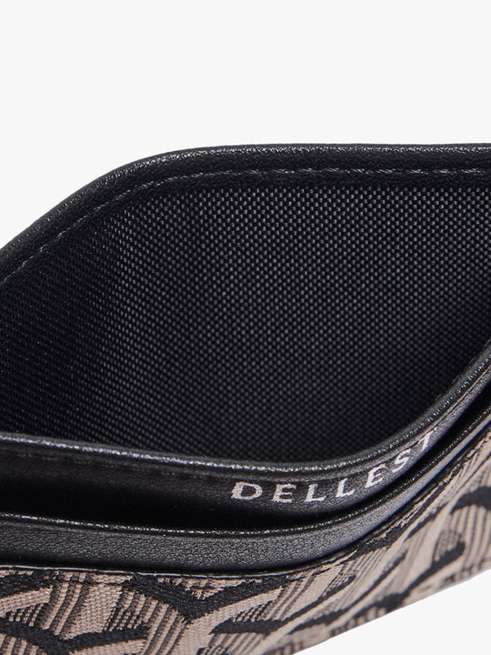 Anella Card Holder_Jacquard Black