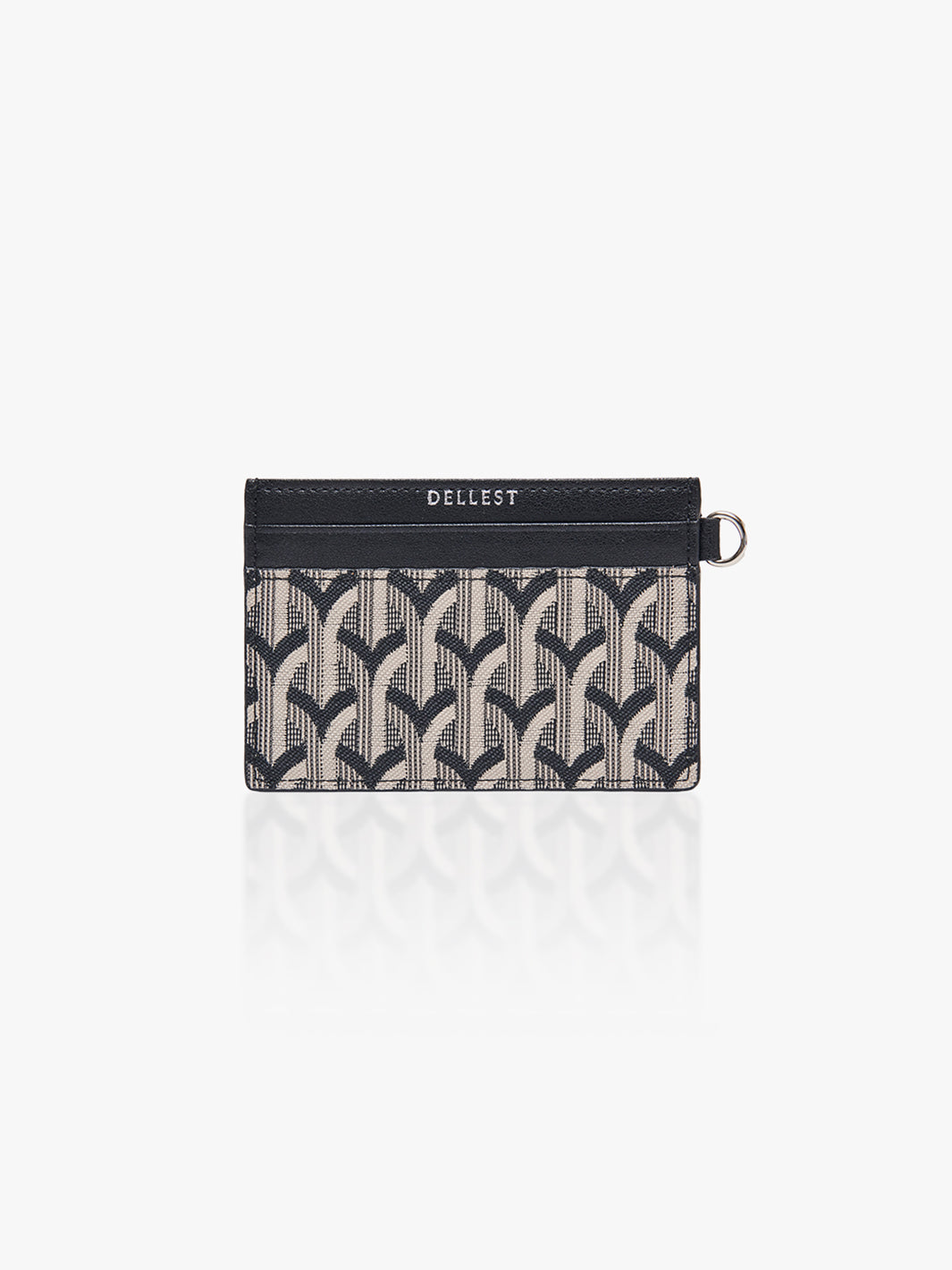 Anella Card Holder_Jacquard Black