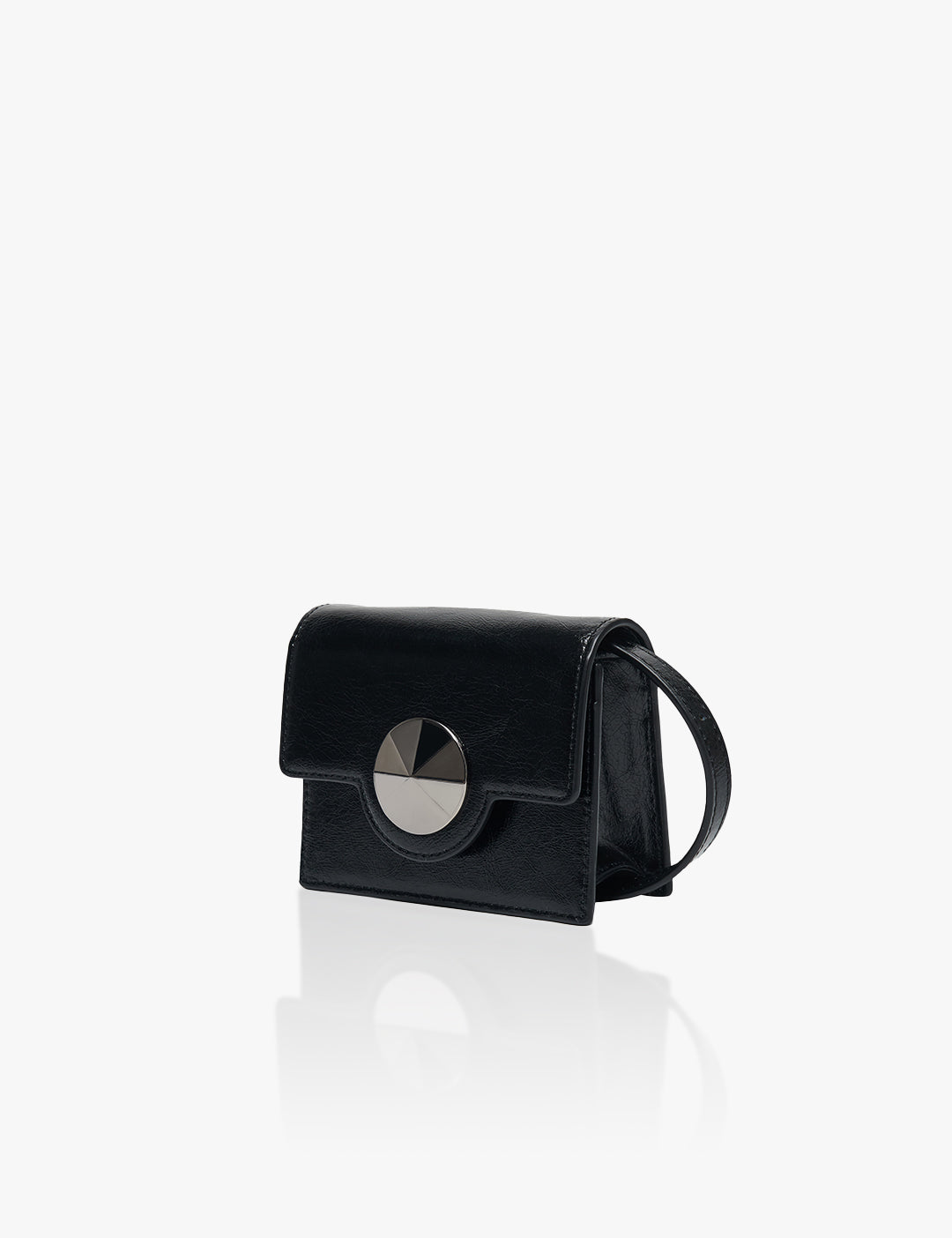 DIADEST Strap Pouch Mini Bag_Bsilver Black