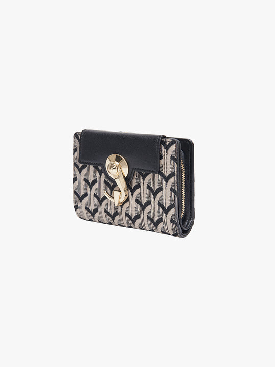 Serrina Wallet_Jacquard Black