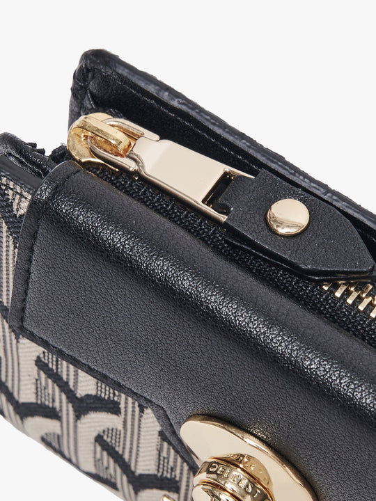 Serrina Wallet_Jacquard Black
