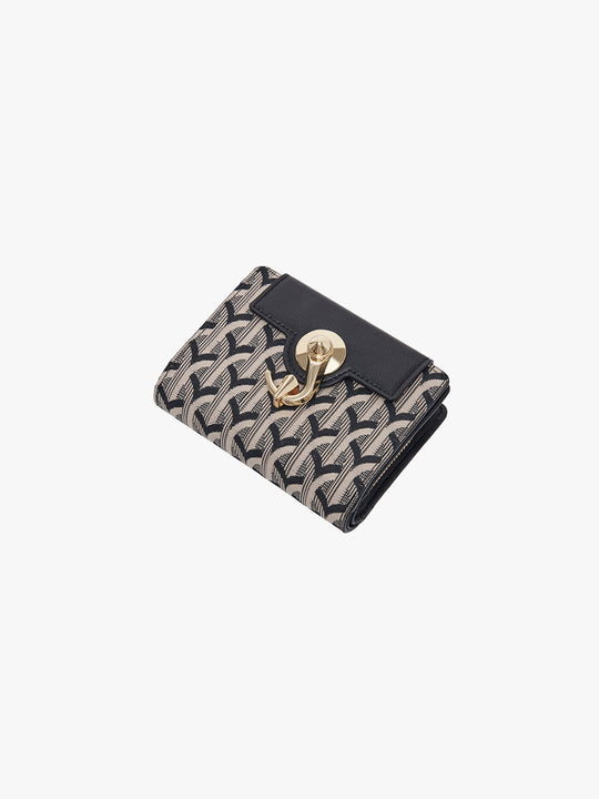 Serrina Wallet_Jacquard Black