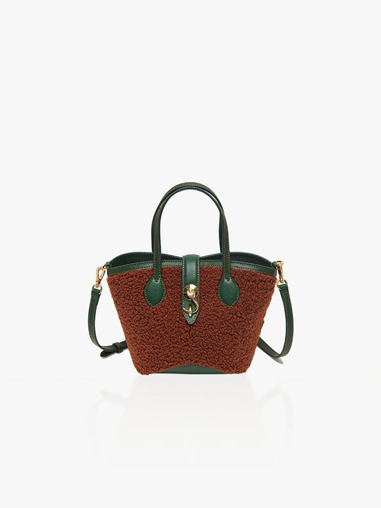 Sonoma Bag_Faux Wool_Camel