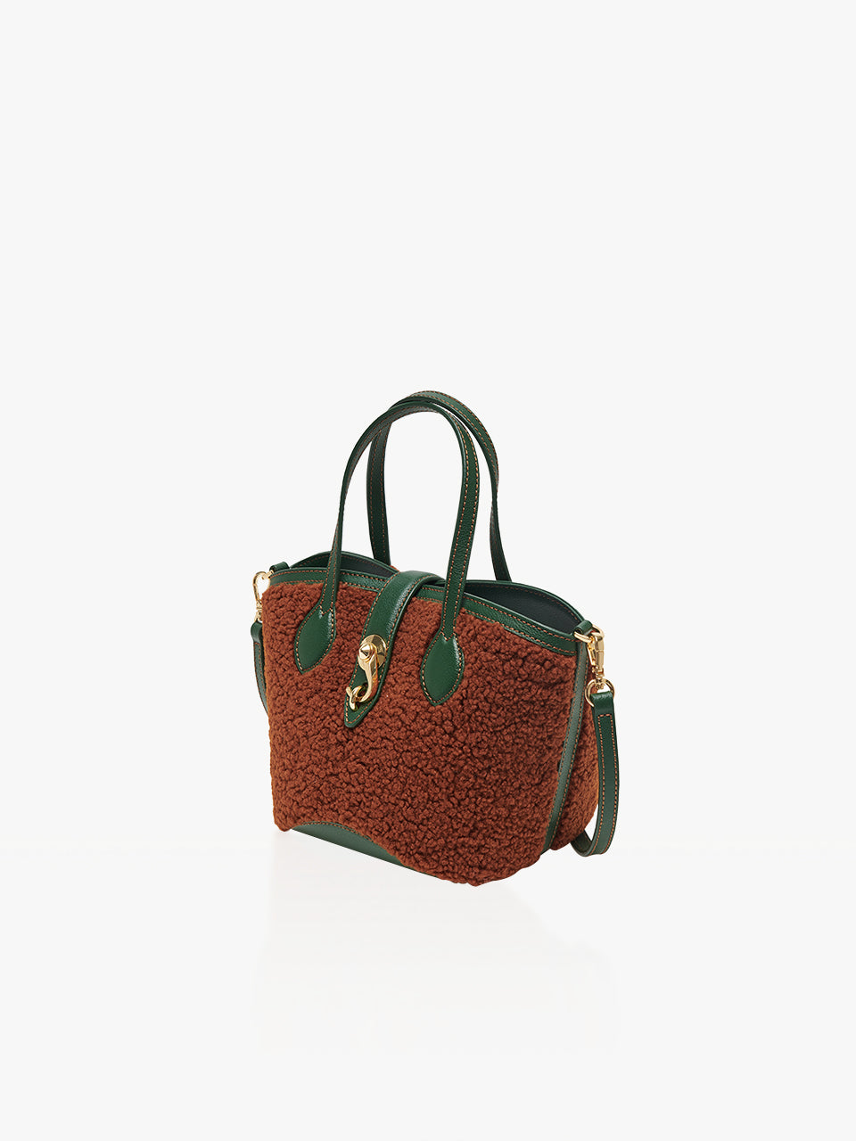 Sonoma Bag_Faux Wool_Camel