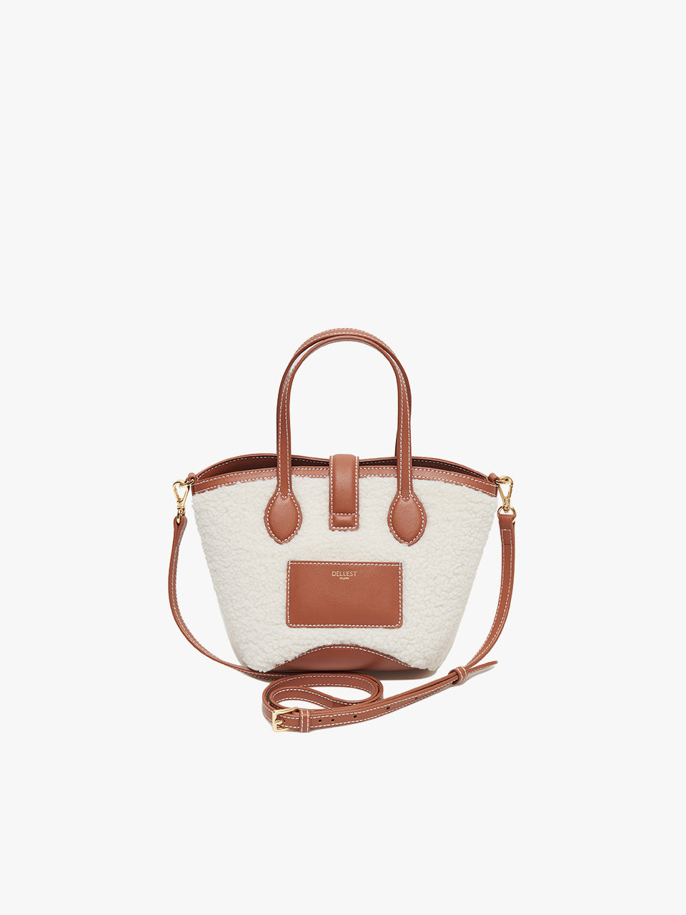 Sonoma Bag_Faux Wool_Ivory