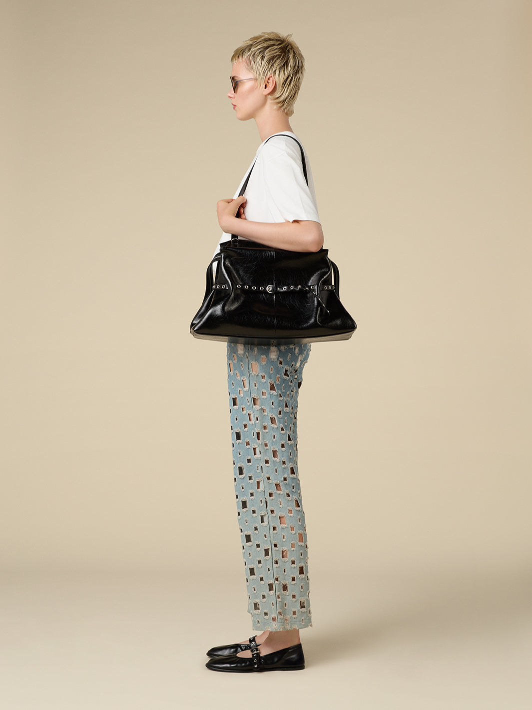 Strin_Bag_Large Black