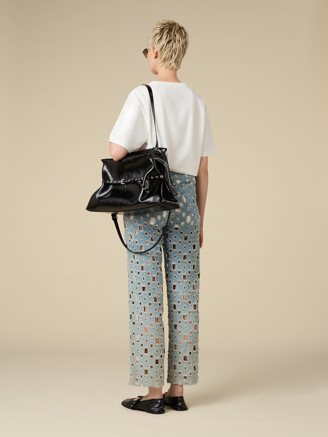 Strin_Bag_Large Black