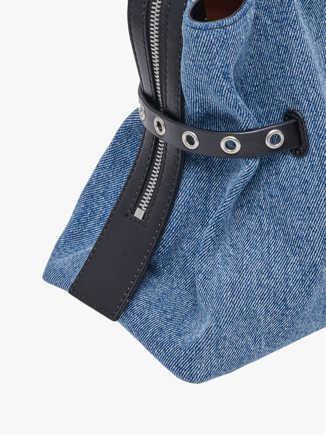 Strin_Bag_Medium Denim_Black