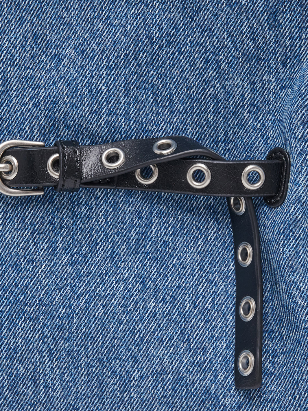 Strin_Bag_Medium Denim_Black