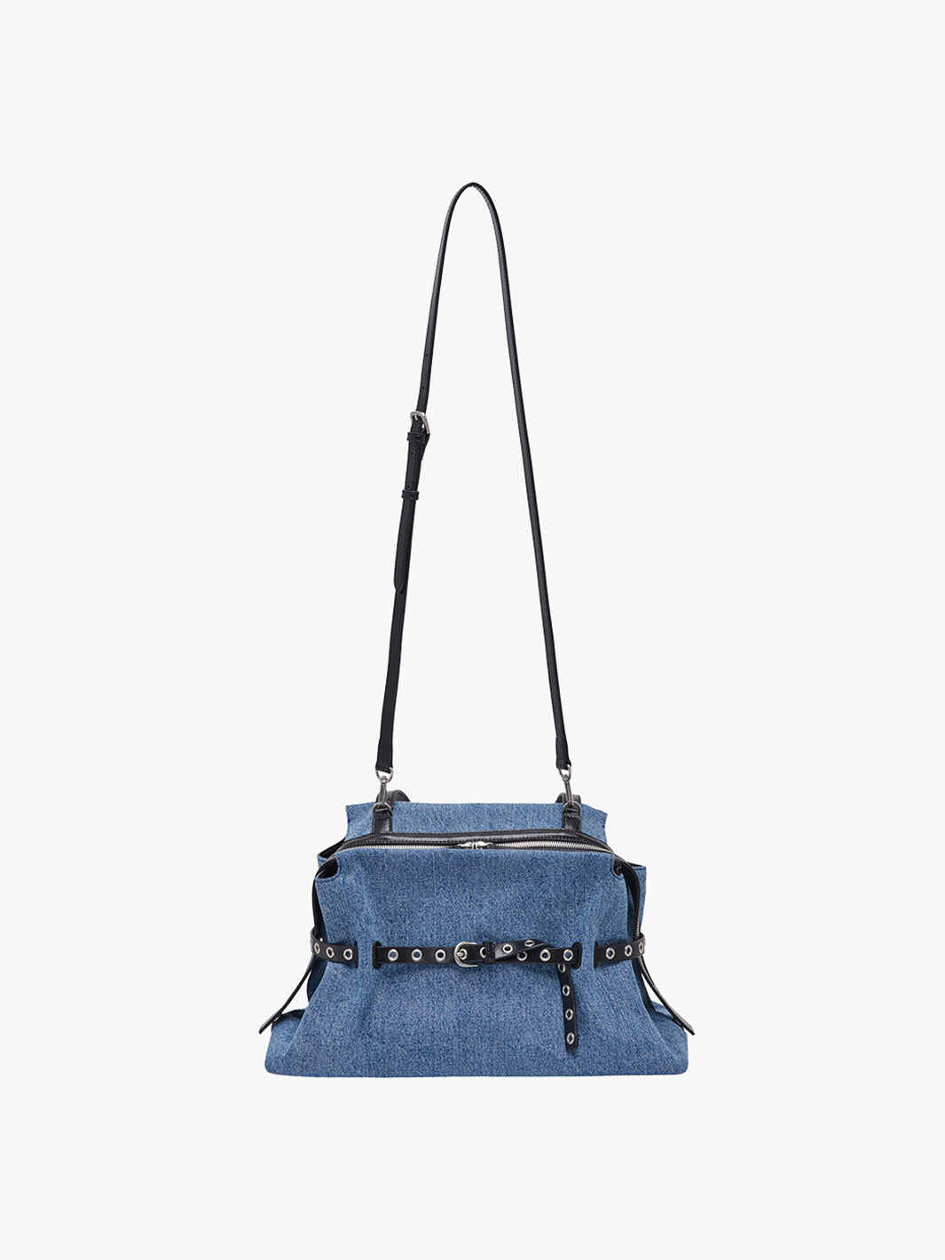Strin_Bag_Medium Denim_Black