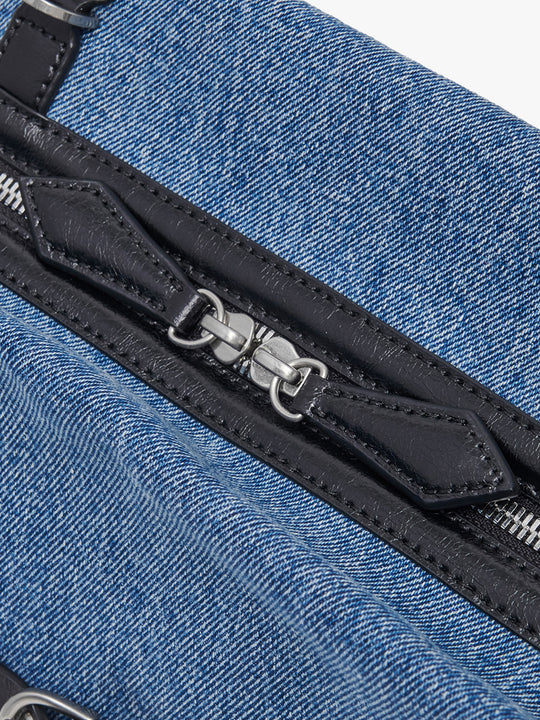 Strin_Bag_Medium Denim_Black