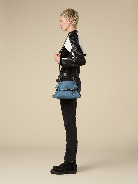 Strin_Bag_Small Denim_Black