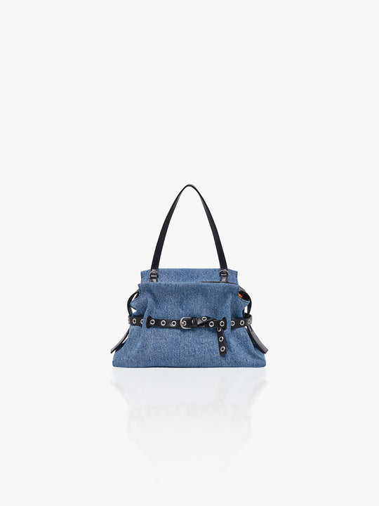 Strin_Bag_Small Denim_Black