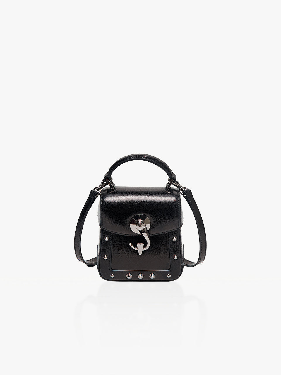 ★DELL'EST★Trunkino Bag Mini Trunkino Bag Mini_Foil_Black – DELL'EST