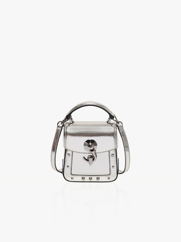 ★DELL'EST★Trunkino Bag Mini Trunkino Bag Mini_Foil_Black – DELL'EST