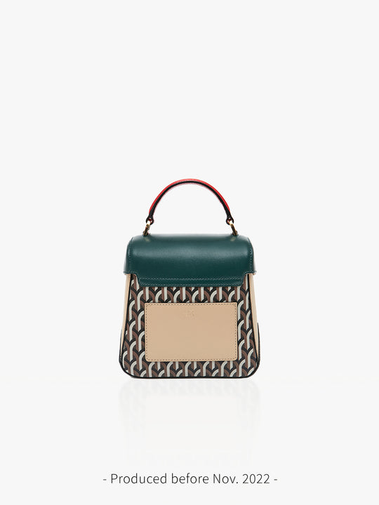 Trunkino Bag_Small_Gotica_Multi Green