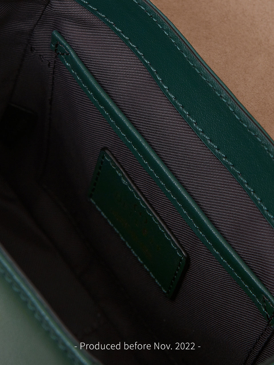 Trunkino Bag_Small_Solid_Moss Green