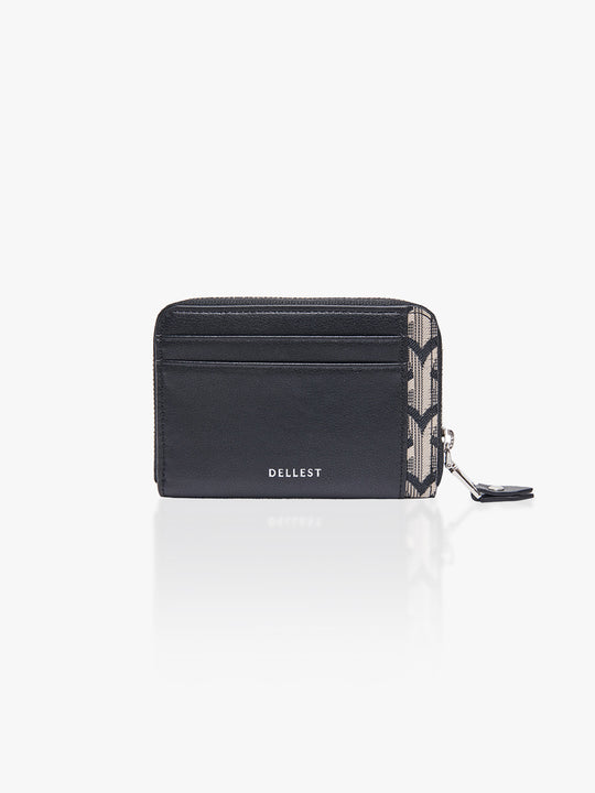 Zippa Wallet_Jacquard Black