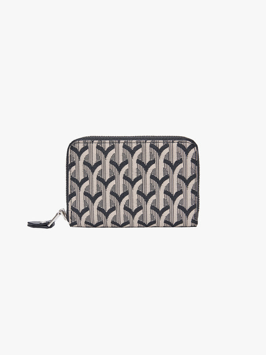 Zippa Wallet_Jacquard Black