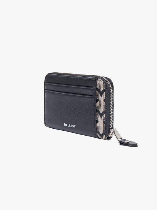Zippa Wallet_Jacquard Black