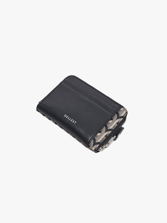 Zippa Wallet_Jacquard Black