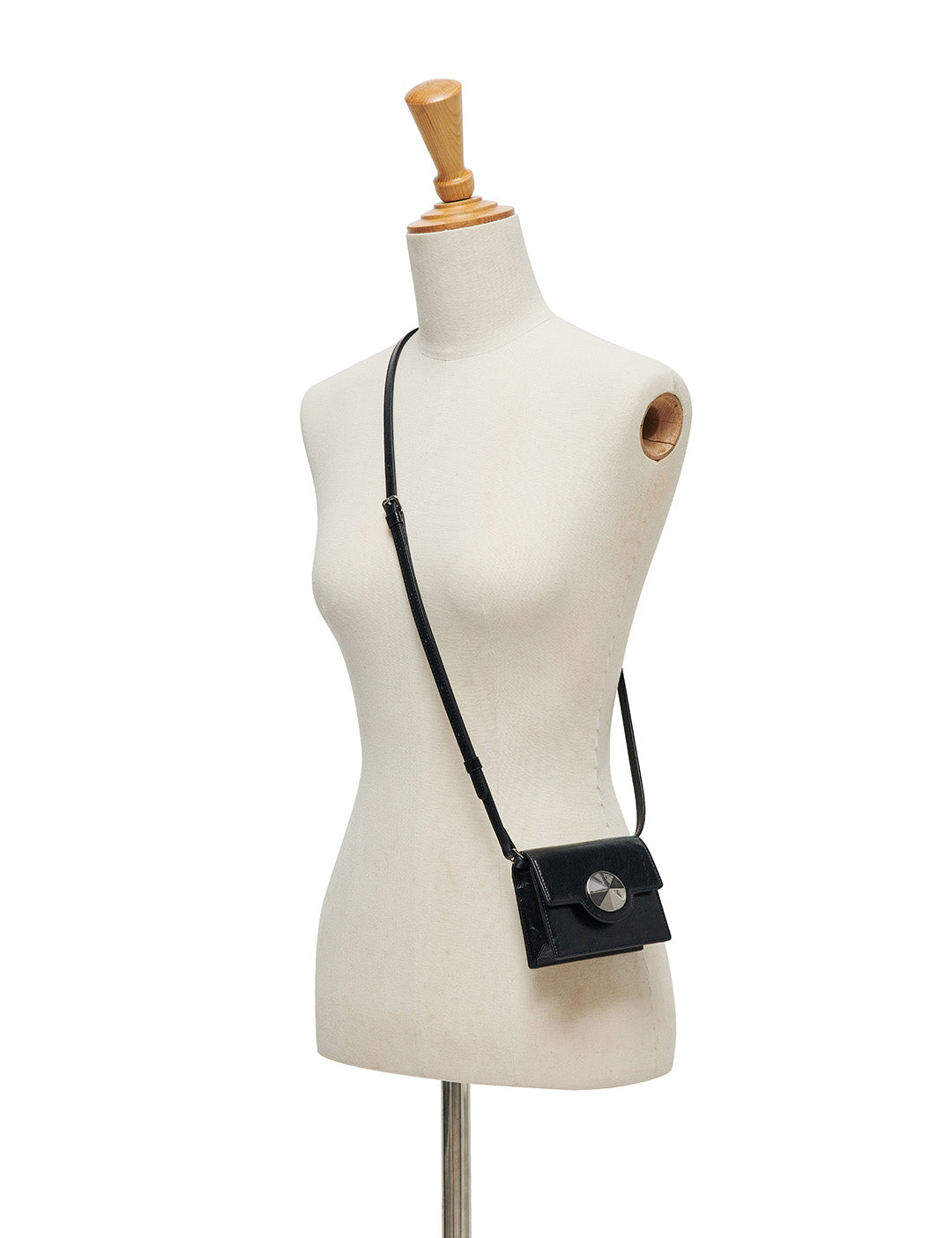 DIADEST Strap Pouch Mini Bag_Bsilver Black