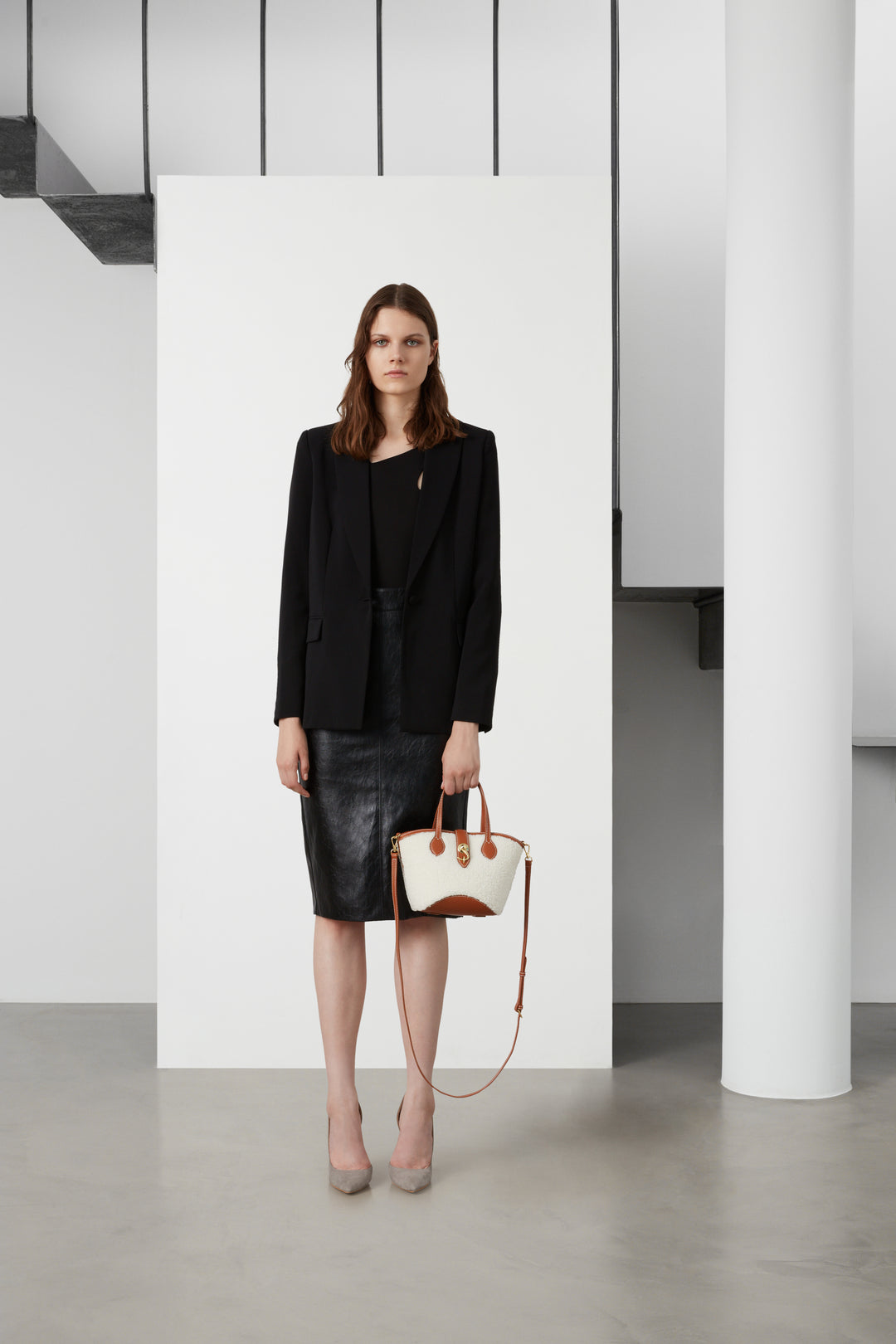 Sonoma Bag_Faux Wool_Ivory