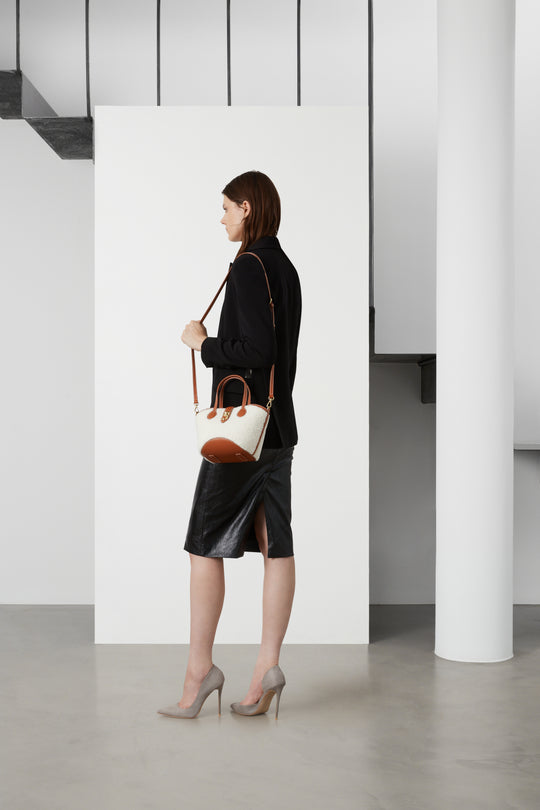 Sonoma Bag_Faux Wool_Ivory