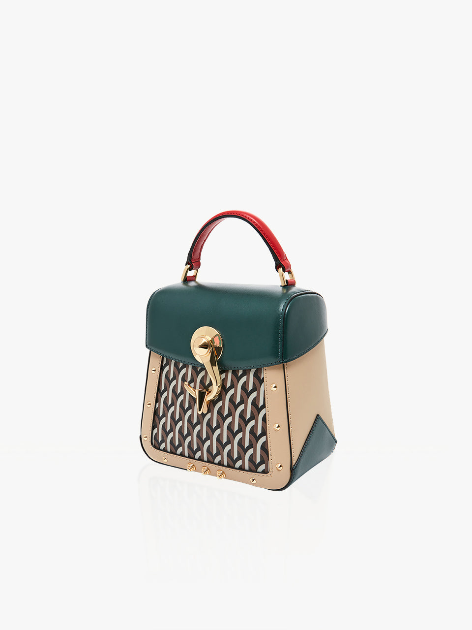 Trunkino Bag_Small_Gotica_Multi Green