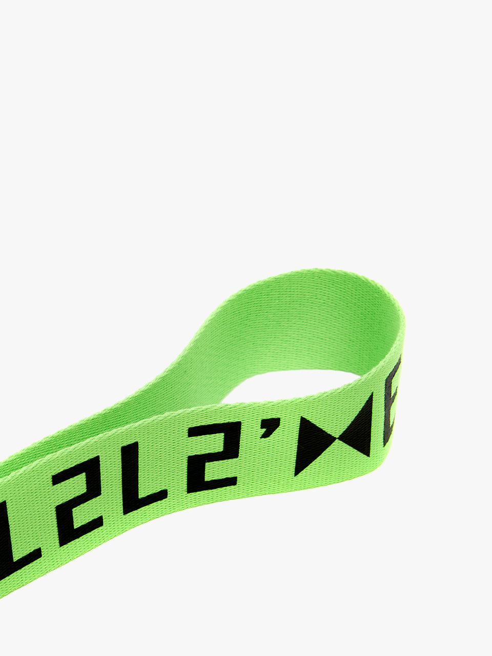 Wide Strap_Webbing Neon Green