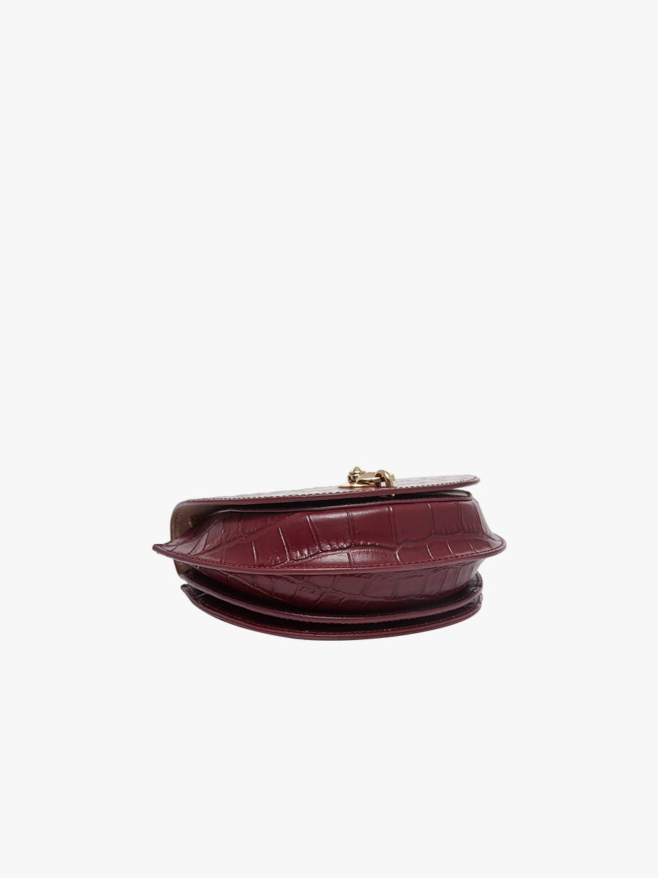 City Bag_Small_Croco_Burgundy