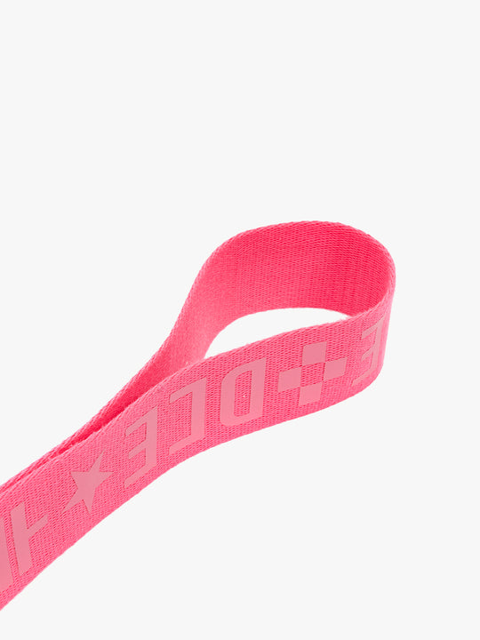 Wide Strap_Webbing Neon Pink