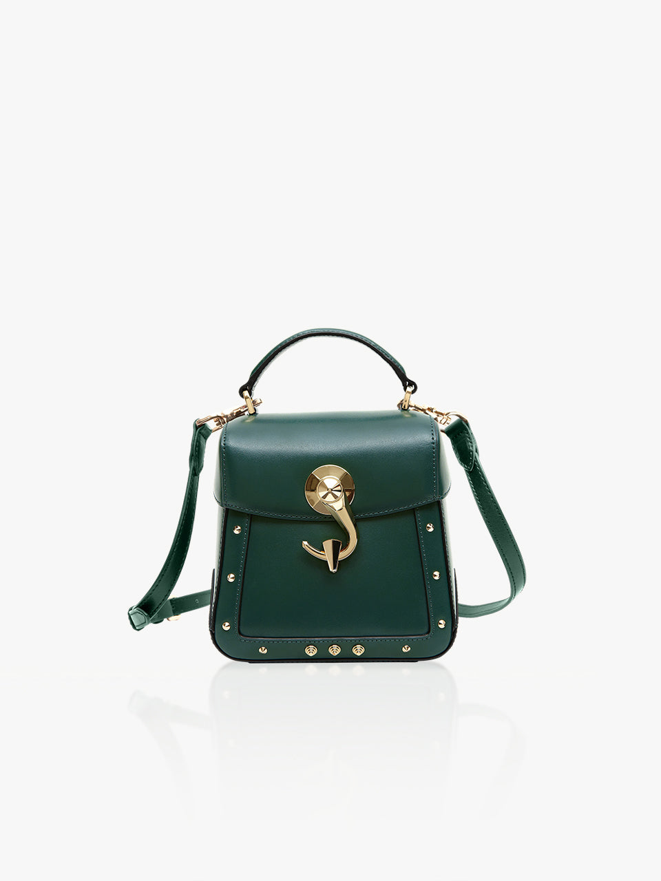 Trunkino Bag_Small_Solid_Moss Green