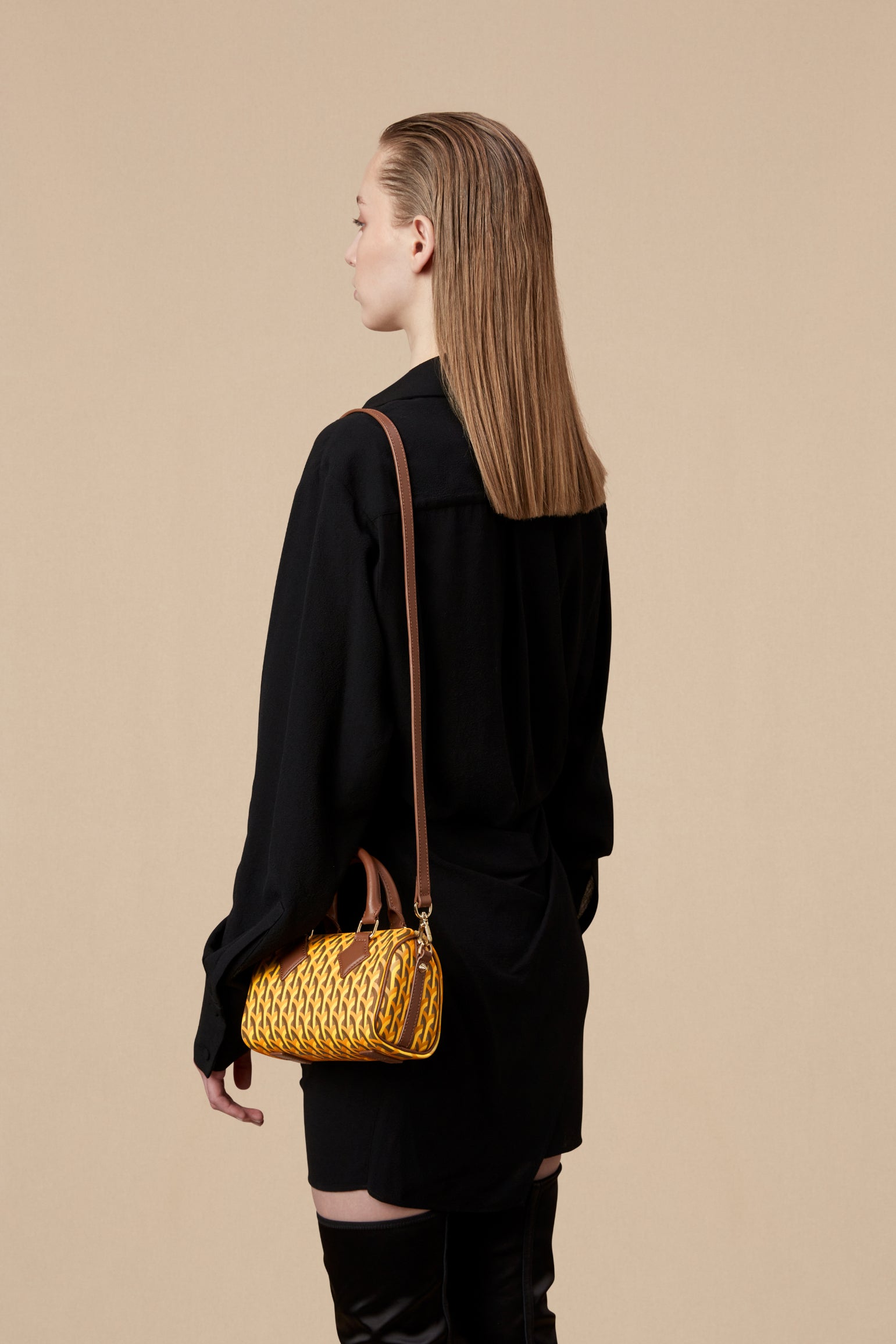 Bostino Bag_Mini_Gotica_Yellow – DELL'EST