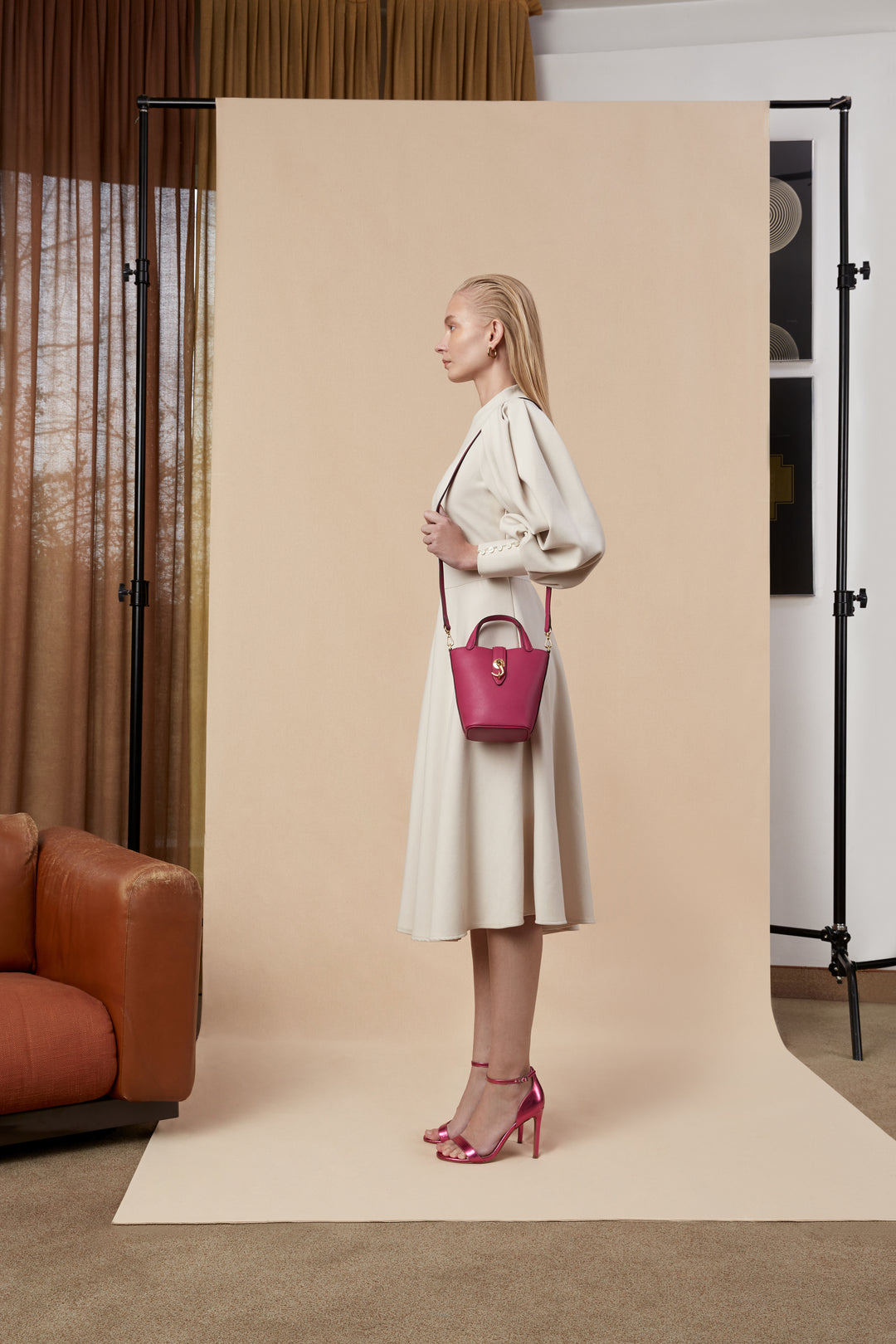 Glinda Bag_Solid_Fuscia Pink