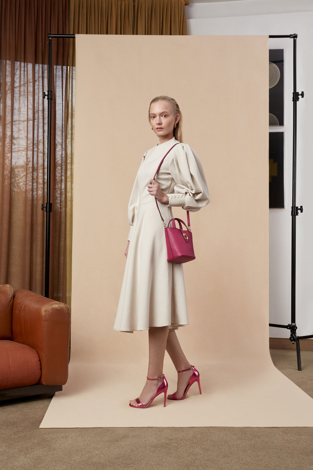 Glinda Bag_Solid_Fuscia Pink