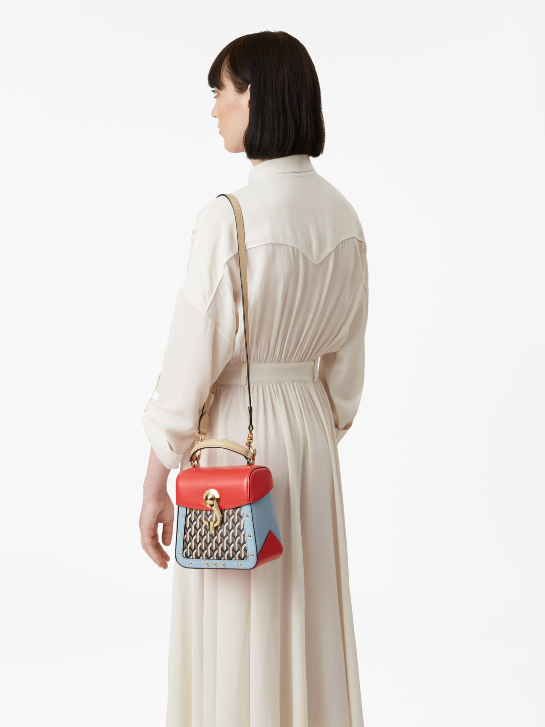 Trunkino_Bag_Small Gotica_Multi Red