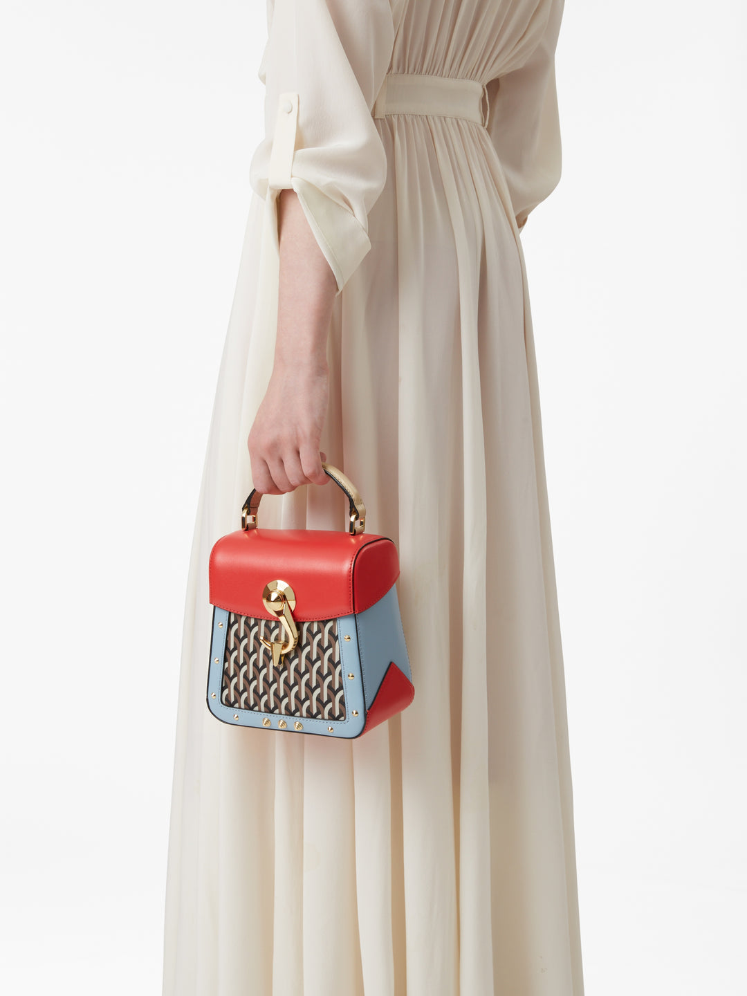 Trunkino_Bag_Small Gotica_Multi Red