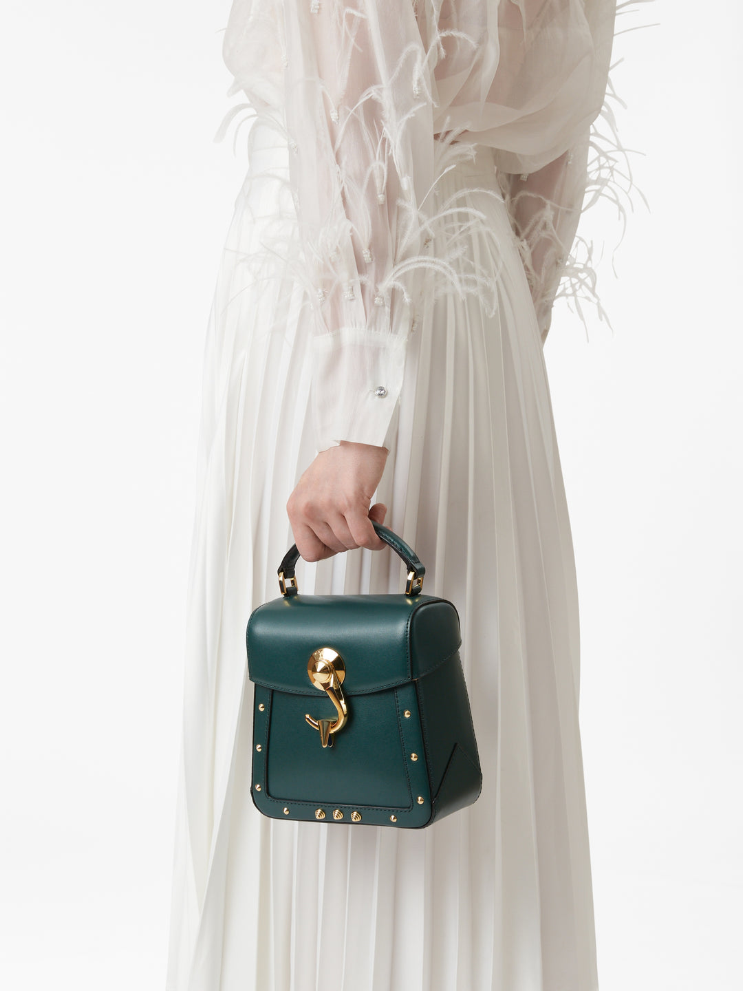 Trunkino Bag_Small_Solid_Moss Green